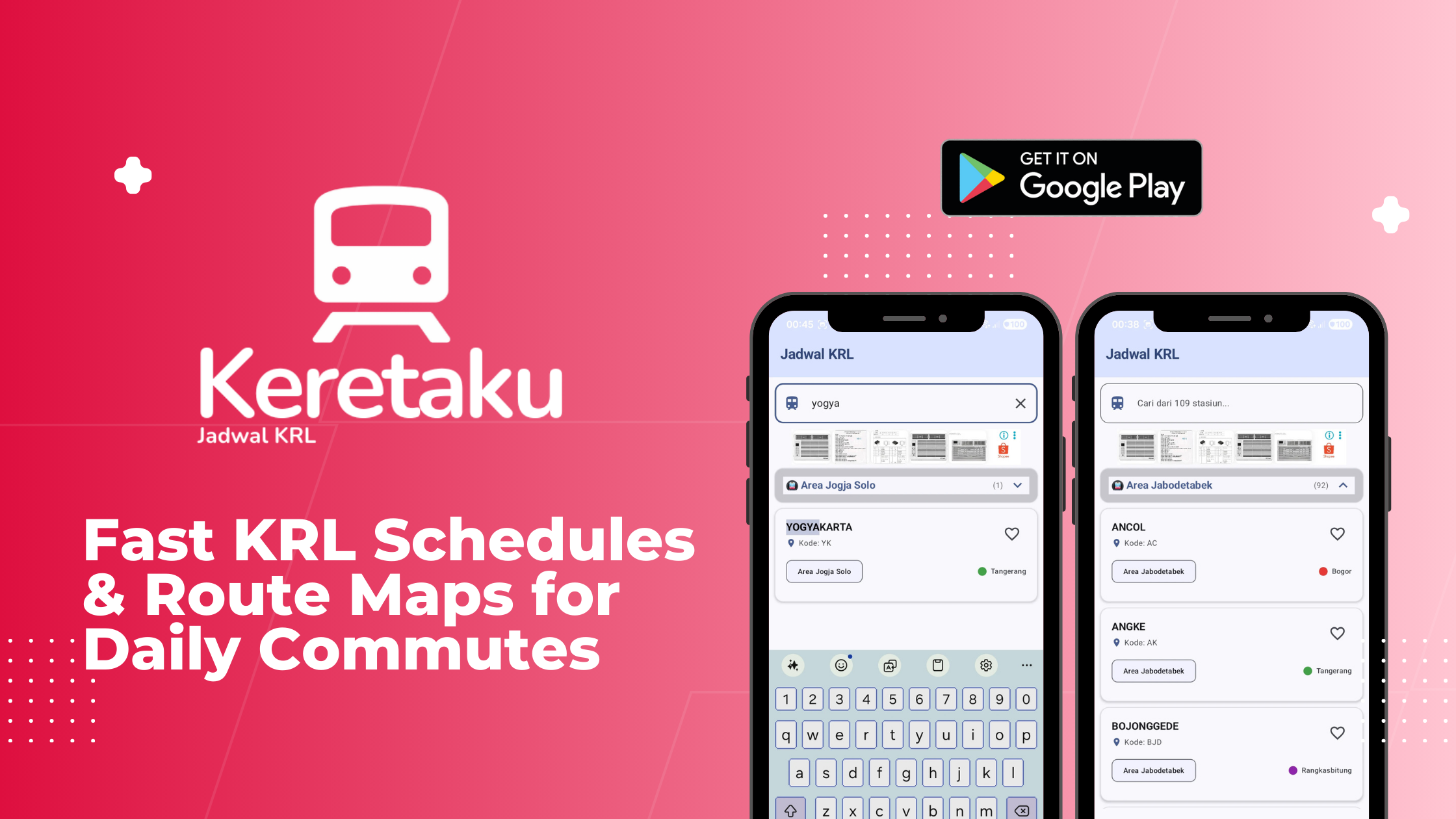 Keretaku - Jadwal KRL